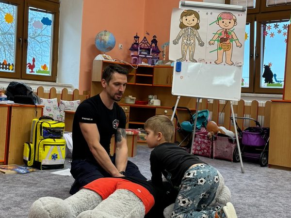 Zdravotníček v MŠ (Kurz první pomoci)