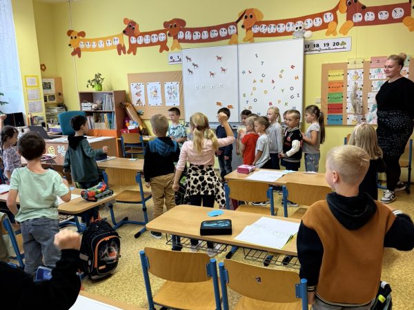 ZŠ U Sýpek návštěva předškoláků